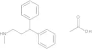 N-Methyl-3,3-diphenylpropanamine Acetate