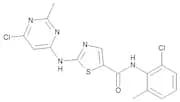N-(2-Chloro-6-methylphenyl)-2-[(6-chloro-2-methylpyrimidin-4-yl)amino]thiazole-5-carboxamide