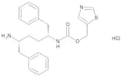 Thiazol-5-ylmethyl N-((2R,5R)-5-Amino-1,6-diphenylhexan-2-yl)carbamate Hydrochloride