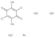 Barium chloranilate trihydrate