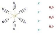 Potassium ferrocyanide trihydrate, 98.5%, ACS reagent