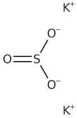 Potassium sulfite, 90%, pure