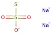 Sodium thiosulfate, 0.1 N standard solution