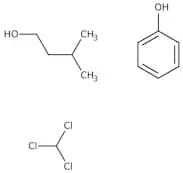 Phenol/Chloroform/Isoamyl alcohol (25:24:1), stabilized, saturated with 100 mM Tris-EDTA to pH 8.0…