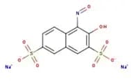 1-Nitroso-2-naphthol-3,6-disulfonic acid, disodium salt hydrate, pure, indicator gra