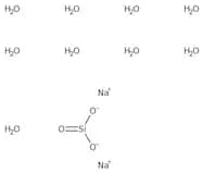 Sodium metasilicate nonahydrate, 44-47.5% total solids