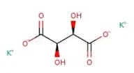 L-(+)-Tartaric acid dipotassium salt hemihydrate, 97%