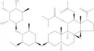 Tenacigenin B, 3-O-β-Allopyranosyl-(1→4)-β-oleandropyranosyl-11-O-isobutyryl-12-O-acetyl-