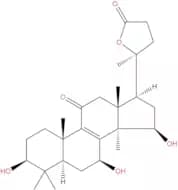 3β,7β,15β-trihydroxy-11-oxo-lanosta-8-en-24→20 lactone