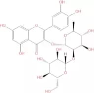 Quercetin-3-O-D-glucosyl]-(1-2)-L-rhamnoside