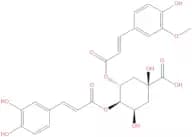 3-Feruloyl-4-caffeoylquinic acid