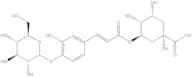 Cyclohexanecarboxylic acid, 3-[[(2E)-3-[4-(D-glucopyranosyloxy)-3-hydroxyphenyl]-1-oxo-2-propen-1-…