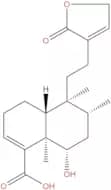 6α-Hydroxycleroda-3,13-dien-16,15-olid-18-oic acid
