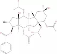 5,8,9,14-Tetraacetoxy-3-benzoyloxy-10,15-dihydroxypepluane