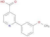 4-Pyridinecarboxylic acid, 2-(3-methoxyphenyl)-