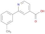 4-Pyridinecarboxylic acid, 2-(3-methylphenyl)-