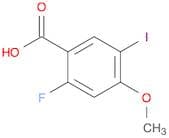 Benzoic acid, 2-fluoro-5-iodo-4-Methoxy-