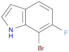 1H-Indole, 7-bromo-6-fluoro-