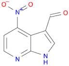 1H-Pyrrolo[2,3-b]pyridine-3-carboxaldehyde, 4-nitro-