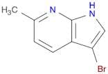 1H-Pyrrolo[2,3-b]pyridine, 3-bromo-6-methyl-