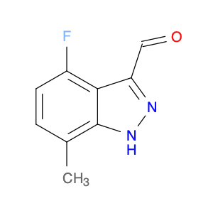 1H-Indazole-3-carboxaldehyde, 4-fluoro-7-methyl-