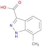 1H-Indazole-3-carboxylic acid, 7-methyl-