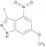 1H-Indazole, 3-iodo-6-methoxy-4-nitro-