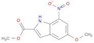 1H-Indole-2-carboxylic acid, 5-methoxy-7-nitro-, methyl ester