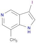 1H-Pyrrolo[3,2-c]pyridine, 3-iodo-7-methyl-