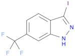 1H-Indazole, 3-iodo-6-(trifluoromethyl)-