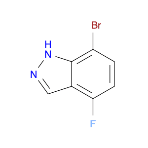 1H-Indazole, 7-broMo-4-fluoro-