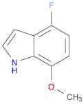 1H-Indole, 4-fluoro-7-Methoxy-