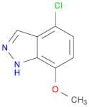 1H-Indazole, 4-chloro-7-methoxy-