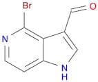 1H-Pyrrolo[3,2-c]pyridine-3-carboxaldehyde, 4-bromo-