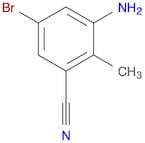 Benzonitrile, 3-amino-5-bromo-2-methyl-
