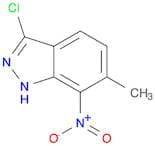 1H-Indazole, 3-chloro-6-methyl-7-nitro-
