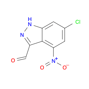 1H-Indazole-3-carboxaldehyde, 6-chloro-4-nitro-