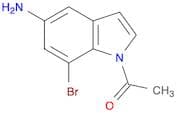 Ethanone, 1-(5-amino-7-bromo-1H-indol-1-yl)-