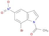Ethanone, 1-(7-bromo-5-nitro-1H-indol-1-yl)-