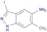1H-Indazol-5-amine, 3-iodo-6-methyl-