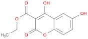 2H-1-Benzopyran-3-carboxylic acid, 4,6-dihydroxy-2-oxo-, ethyl ester