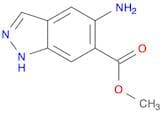 1H-Indazole-6-carboxylic acid, 5-aMino-, Methyl ester