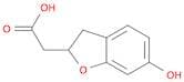 3-Benzofuranacetic acid, 2,3-dihydro-6-hydroxy-