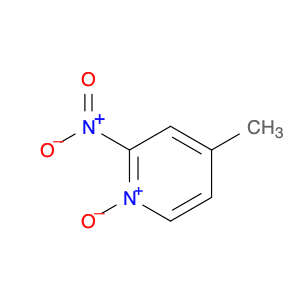 Pyridine, 4-methyl-2-nitro-, 1-oxide