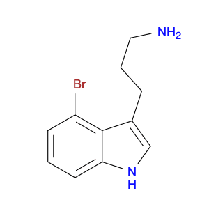 1H-Indole-3-propanamine, 4-bromo-
