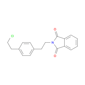 1H-Isoindole-1,3(2H)-dione, 2-[2-[4-(2-chloroethyl)phenyl]ethyl]-