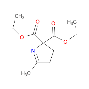 2H-Pyrrole-2,2-dicarboxylic acid, 3,4-dihydro-5-methyl-, 2,2-diethyl ester