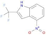 1H-Indole, 4-nitro-2-(trifluoromethyl)-