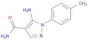 1H-Pyrazole-4-carboxamide, 5-amino-1-(4-methylphenyl)-