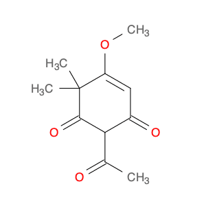 4-Cyclohexene-1,3-dione, 2-acetyl-5-methoxy-6,6-dimethyl-